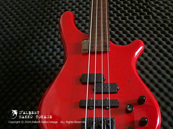 Kawai Rockoon Fletless Bassカワイロックーンフレットレスベース